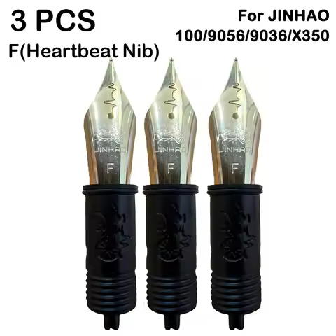 3/1 PCS JINHAO Fountain Pen For 9019/X159/100/9056/9036 Iridium Replaced Heartbeat EF/F/M Nib Statio