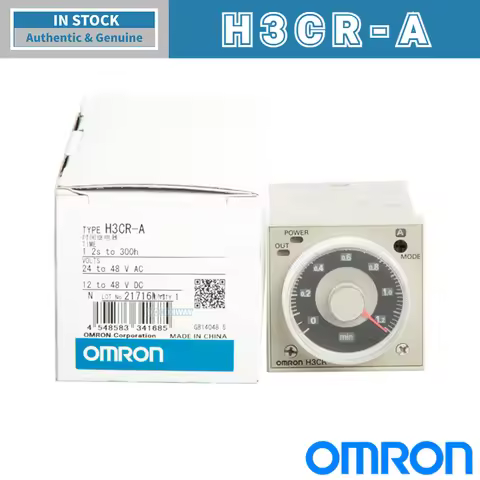 New Authentic Original OMRON Solid State Timer Relay H3CR-A/H3CR-A8/H3CR-A8E