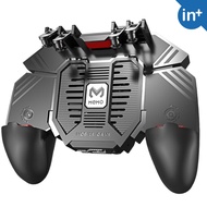 AK77 Gamepad ใหม่ล่าสุด จอย PUBG พร้อมปุ่มยิง 4 ตำแหน่ง พัดลมระบายอากาศ แบต 1200mAh /4000mAh (MEMO แ