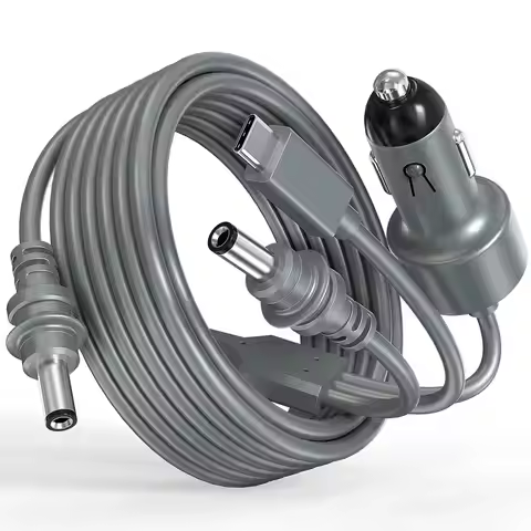 3 in 1 Starlink Mini Cable 10M High-Speed USB C/Car Charger/DC to DC Replacement Cable for Starlink 