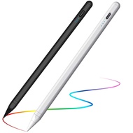 สำหรับ iPad Pro12.9นิ้ว iPad Pro 11นิ้ว iPad Mini 5th Gen ปาล์มปฏิเสธเทคโนโลยีปากกา Stylus Ipad อุปกรณ์เสริม3 nibs Black One