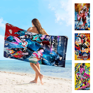 Kamen Rider Towel Microfiber Beach Towel Absorbent Quick dry Soft Yoga Swimming Resort Mountain Clim