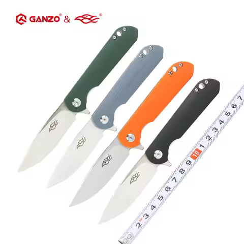 60HRC FBknife Firebird Ganzo FH41S D2 blade G10 Handle Folding knife Survival Pocket Knife tactical 