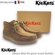 Men’s Exclusive Kickers Casual Formal Leather Midcut Loafer Boor Shoes Kasut Raya Legend Lelaki Kuli