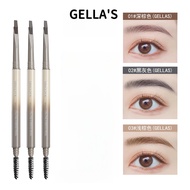 GELLA'S Eyebrow Pen With Extremely Fine Blade Blade Cutting Shape Automatic Eyebrow Pen Wild Eyebrow