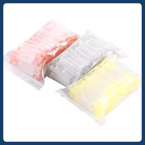 Dental Materials 100pcs Dental Endo Irrigation Needle Tip Dental Root Canal Lateral Irrigation Needl