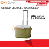 Coleman 28QT/26L Wheel Cooler Box - Olive