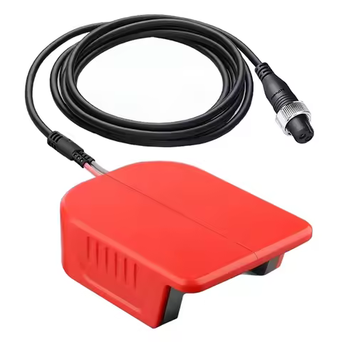 AU67-Battery Adapter For Milwaukee 18V M18 Battery For Daiwa BM2300/For Shimano 14.4V Beastmaster 90