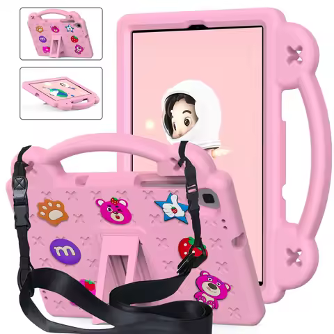 Kids Cartoon Tablet Case For Lenovo Tab M8 4th Gen 8 inch 2024 Tab M10 HD/FHD Plus Tab P10 10.1'' wi