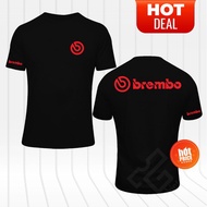 NEW T-Shirt Cotton 160 GSM Brembo Logo Break Pad Racing Performance Short Sleeve SS Tee Unisex