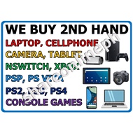 Laminated Signages | We Buy 2nd Hand | Laptop | Cellphone | psp | ps4 | Nswitch | Camera | Signages
