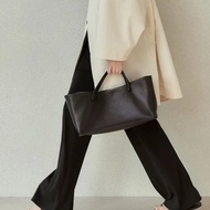 2026 New Style THE * ROW Portable Tote Bag Idaho Minimalist Style Commuter Female Bag High-End Feel 