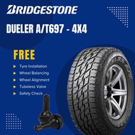 NEW TYRE 31X10.5R15 DUELER AT 697 BRIDGESTONE