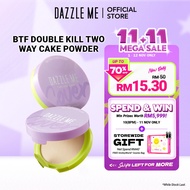 [NEW] DAZZLE ME Better Than Filter Double Kill Two Way Cake Powder High Coverage & Oil Control Bedak