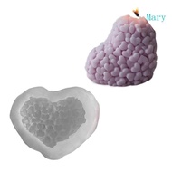 Mary Valentines Day Heart Shape  Mold Silicone Mould DIY  3D Mould
