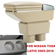 For NISSAN TIIDA LATIO 2005-2017 Car armrest box