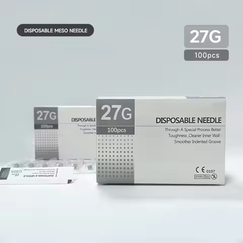 100pcs Disposable Needle 27G 13mm 25mm Sterile Safety 27g Needle Hand Tool Parts