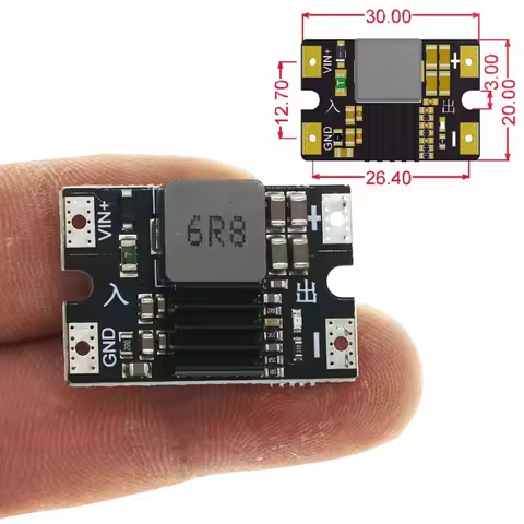 High Efficiency Output DC-DC 25V to 3.3V/5V/9V/12V 8A Buck Step Down Converter Board Module Voltage 