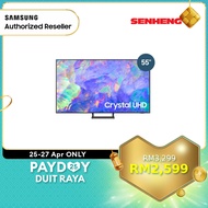 Samsung 50/55/65 inch Crystal UHD 4K CU8500 Smart TV
