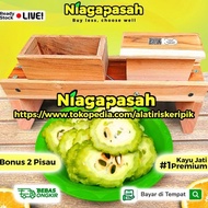 100% NEW ( WADAH JUMBO ) PENGIRIS KENTANG GORENG UNTUK TIMLO HASIL TIPIS BISA BAWANG KERIPIK - 1 ALA