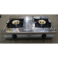 RINNAI RT-702SCC/ DOUBLE RING BURNER/GAS STOVE RT-702SCC/RT702SCC