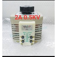 Variac Power TRANSFORMER Volt 0.5KV 2A VARIABLE VOLTAGE Product In Thailand.