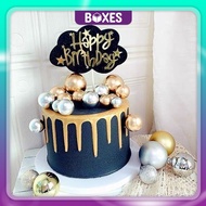 Birthday Party Bubble Ball Cake Topper | DC31