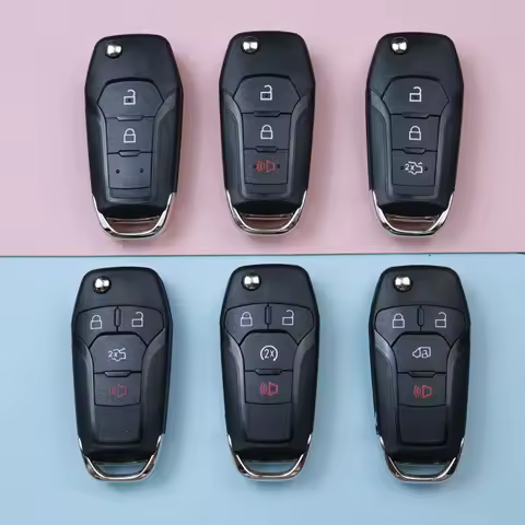 Car Key Housing Key Case Shell for Ford F-150 F-250 F-350 F150 Edge F250 Explorer Ranger Escort KA F