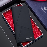 Men's Wallet Long 2025 New Ultra-Thin Business Casual Wallet Multi-Card-Slot Card Holder md66