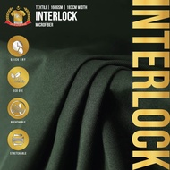 888co Microfiber Interlock Textile Fabric Pemborong Kain Microfiber 160gsm