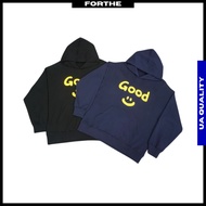 DREW HOUSE Smiley Face Sweater Jacket Oversized Streetwear Drew House Justin Bieber Good Drew Hoodie