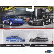 Hot Wheels Premium 2024 Car Culture Twin Pack - '94 Nissan Primera & Nissan R390 GT1