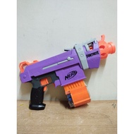 Nerf Fortnite SMG-E Motorized Dart Gun Blaster with Nerf N-Strike dart drum magazine