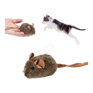 Cat Toy Makes Noise Little Rat Plush Simulation Electric Rat Scratch Resistant【SWEETBABY】