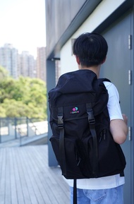 ZIZOU 35L 運動旅行背包 黑色