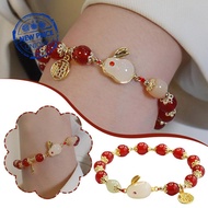 STAR Chinese Style Jade Rabbit Bracelet Women's Ins Niche Design High-value Bracelet For Women C6t4