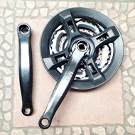 3-tier BLACK IRON 42T Bicycle CRANK GEAR