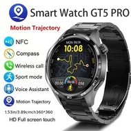 GT5 PRO Smart Watch Men Watch 5 Pro AMOLED HD Screen Bluetooth Call GPS Trajectory NFC Heart Rate Co
