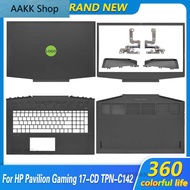 New For HP Pavilion Gaming 17-CD TPN-C142 Laptop LCD Back Cover Bezel Palmrest Bottom Case Air Outlet Hinges Upper Top Case AAKK Shop