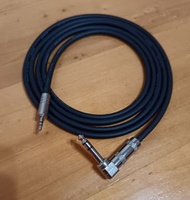 日本/Canare L-2T2S/3.5mm →6.35mm立體音源專業平衡式 訊號線(2米長)  Pro 3.5mm Stereo Jack Plug to 6.35mm