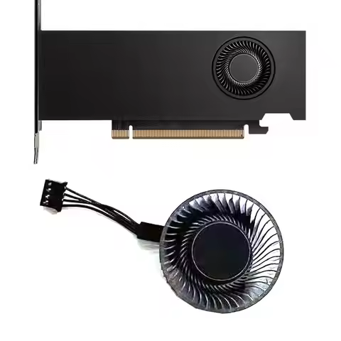 37MM 4PIN BAPC0420B2UP001 A2000 GPU Fan For PNY NVIDIA Quadro RTX A2000 6GB 12GB Graphic Video Card 