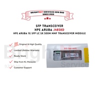 READY STOCK ORIGINAL HPE J4858D HPE Aruba 1G SFP LC SX 500m MMF Transceiver Multimode SFP Transceive