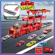 [Ready Stock] Garage Car Truck with Cars Mcqueen Hotwheels DieCast Model [666 Store]