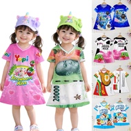 Children's World - LIMITED EDITION  Girls' Jumpsuits Ages 1-8 Years premium baby terry material full