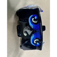 For ARAI RX7X RX-7X RX7V EVO Chaser-X CORSAIR-X Motorcycle Rear Trim Helmet Spoiler Helmet Spoiler A