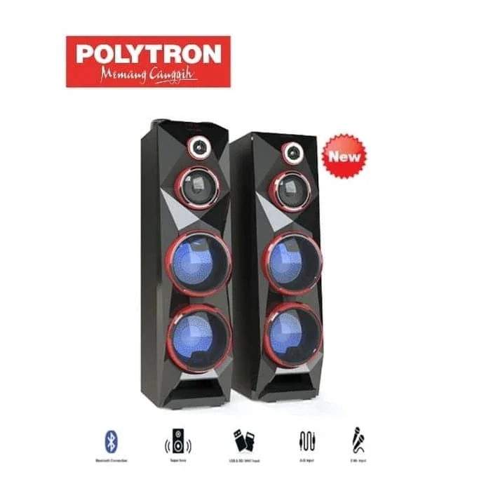 POLYTRON PAS 8CF28 SPEAKER ACTIVE BLUETOOTH KARAOKE