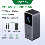 【200W Max】UGREEN 25000mAh 140W Single Output Fast Charging Genshin Impact Power Bank Powerbank Compa
