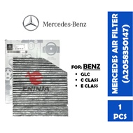 【READY STOCK】MERCEDES-BENZ Aircond Cabin Filter For C Class W205/ E Class W213/ C238/ Glc X253 (A205