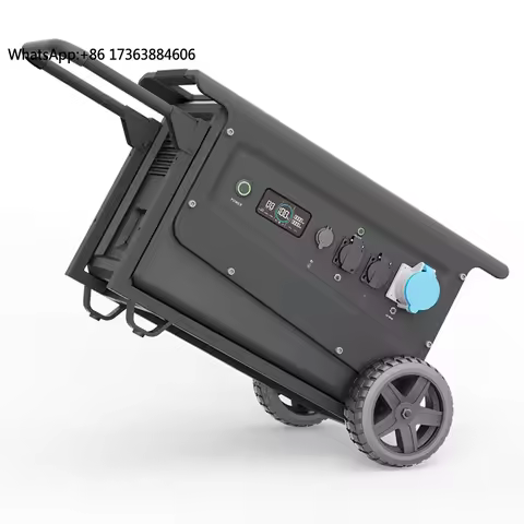 Factory 5kw Camping Tragbare Power Station Lifepo4 Battery Portable Solar Generator Industry Waterpr