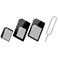 Sim Card Adapter Kit Includs Nano Sim Adapter / Micro Sim Adapter / Needle / Storage Sheet( Sim Card